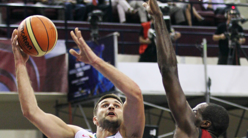 Lins Kleiza uzbrukumā. Foto: AP/Scanpix.