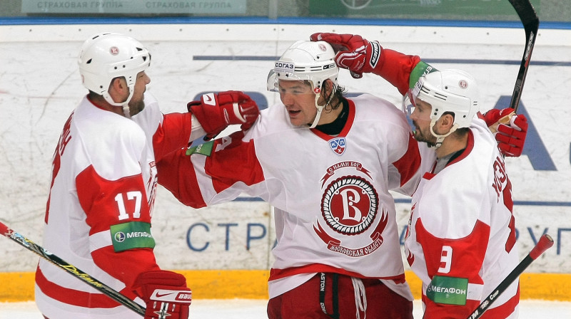 "Vityaz" hokejisti 
Foto: ITAR-TASS/Scanpix