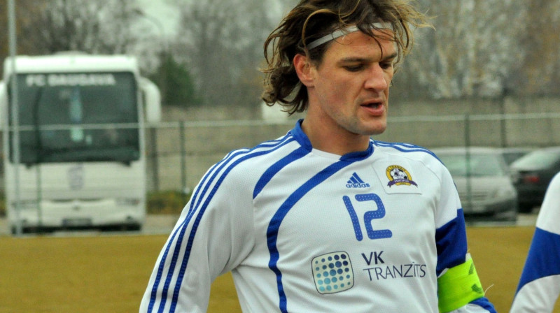 Pieredzējušais Māris Smirnovs pagājušajā sezonā spēlēja "Tranzit"
Foto: Sportacentrs.com