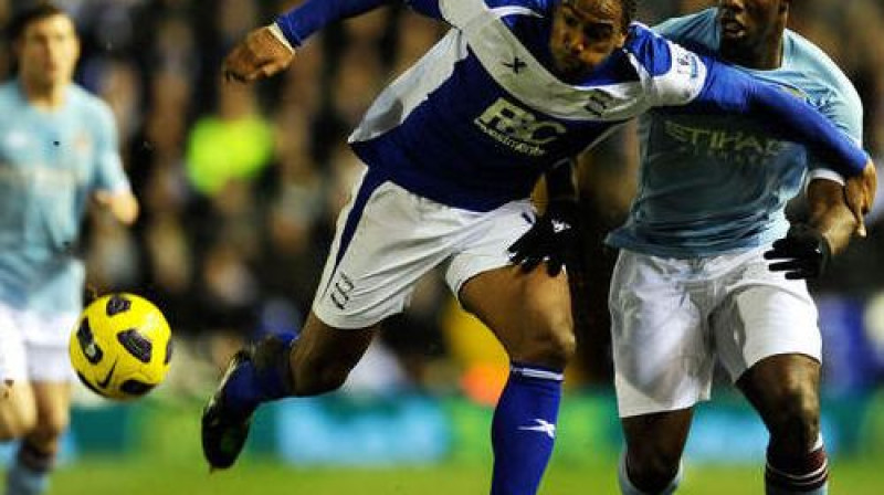 Epizode no "Birmingham City" un "Manchester City" mača
Foto: AFP/Scanpix