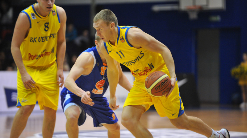 Artūrs Strēlnieks un Māris Gulbis
foto:bkventspils.lv