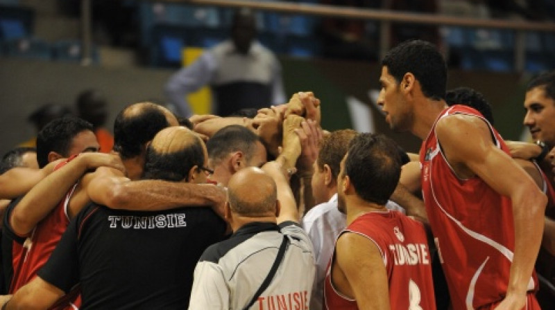 Tunisijas vīriešu basketbola valstsvienība uzvarēja Āfrikas čempionātā
Foto: www.fiba.com