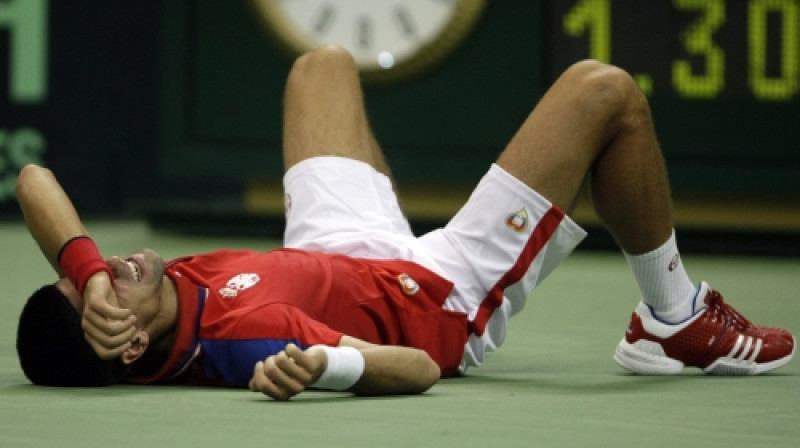 Novaks Džokovičs šodien pārvērtēja savu veselības stāvokli...
Foto: AP/Scanpix