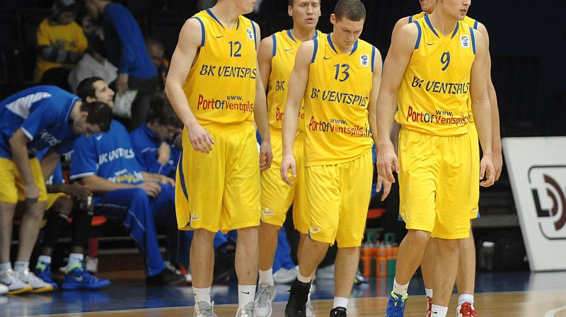 BK "Ventspils" basketbolistiem priekšā vēl viena nopietna cīņa ar igauņiem.
Foto: bkventspils.lv