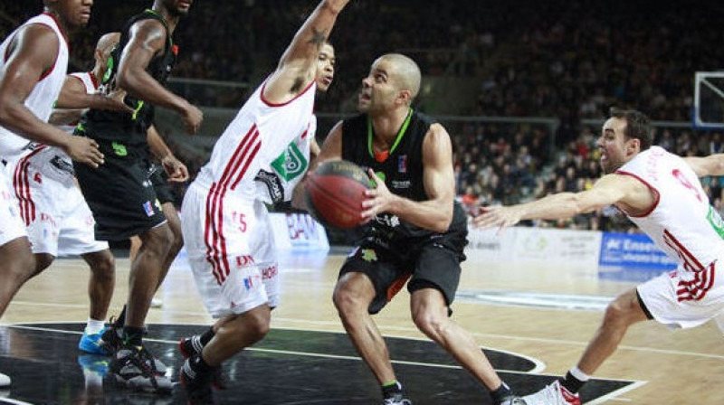 Lionas ASVEL kluba īpašnieks ir Tonijs Pārkers
Foto: AFP/Scanpix