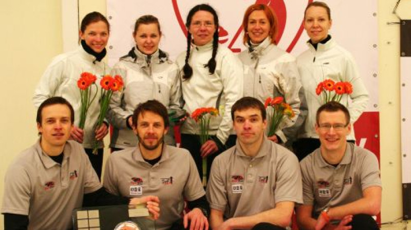 Latvijas čempioni kērlingā