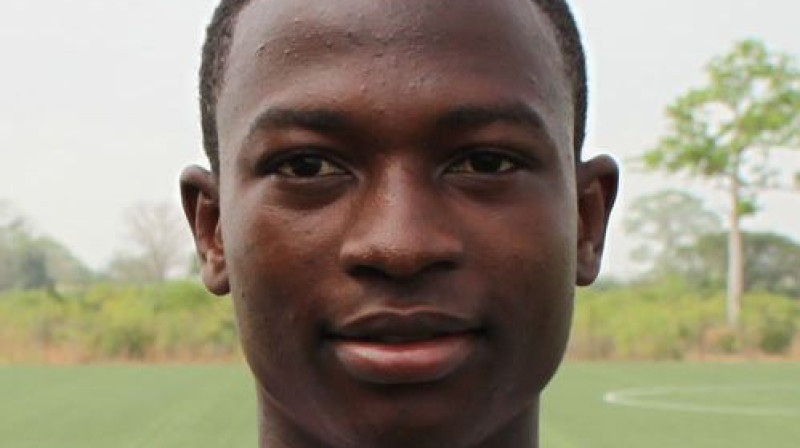 Tikai 17 gadus vecais Patriks Tvumasi no Ganas jau ir guvis trīs vārtus Jūrmalas "Spartaka" labā.