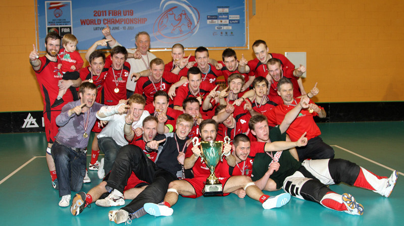 Jaunie čempioni - komanda "Lielvārde"
Foto: Ritvars Raits