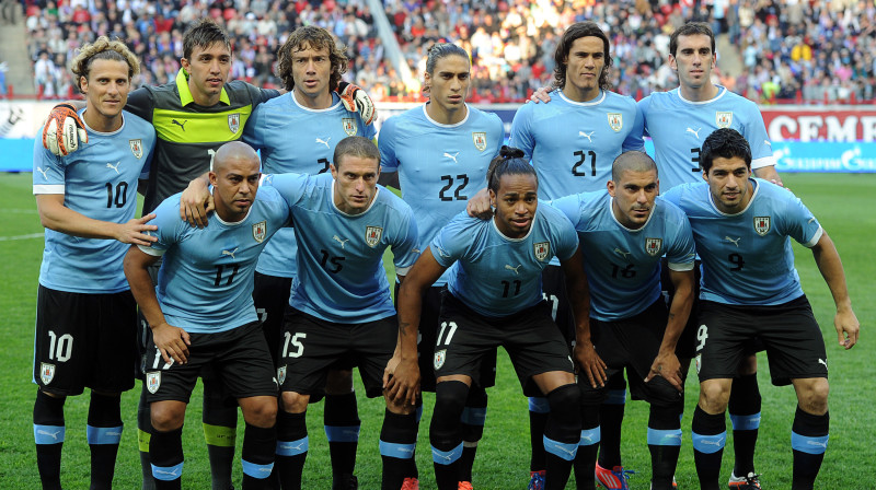 Urugvajas futbola izlase
Foto: Itar Tass/Scanpix