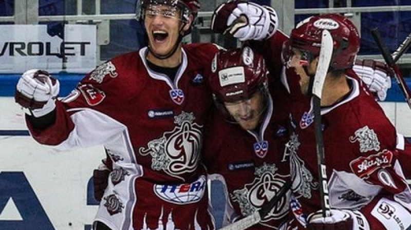 Miks Indrašis ir viens no tiem jaunajiem hokejistiem, kuriem paredz KHL 5. sezonas lielāko atklājumu lomu. 
Foto: Dinamo Rīga