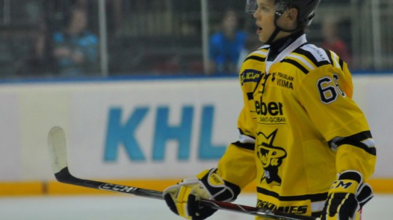 Roberts Jekimovs SaiPa krāsās Latvijas Dzelzceļa kausā 2011. g. augustā. Foto: Romualds Vambuts, Sportacentrs.com