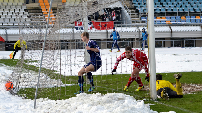 Skonto gūst pirmos vārtus
Foto: M.Jankovskis, Sportacentrs.com