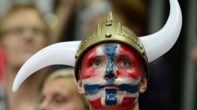 Norvēģu fans
Foto: APF / Scanpix