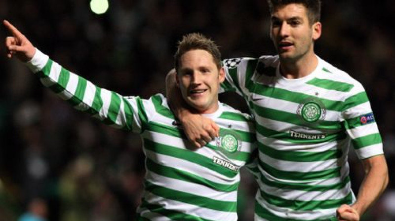 Glāzgovas "Celtic" futbolisti
Foto: AP/Scanpix