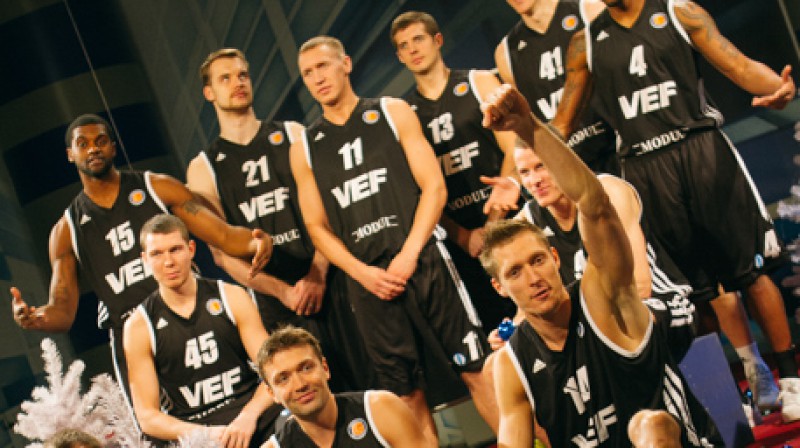 "VEF Rīga" komanda
Foto: vefriga.com