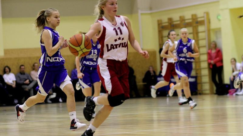 Sindija Kudule Zviedrijas grozā sameta 17 punktus
Foto: Basket.ee