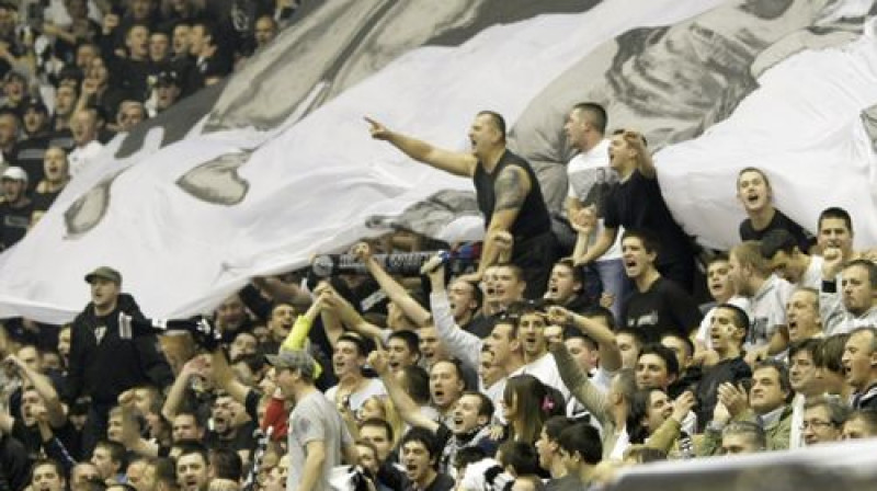 "Partizan" fani
Foto: AP/Scanpix