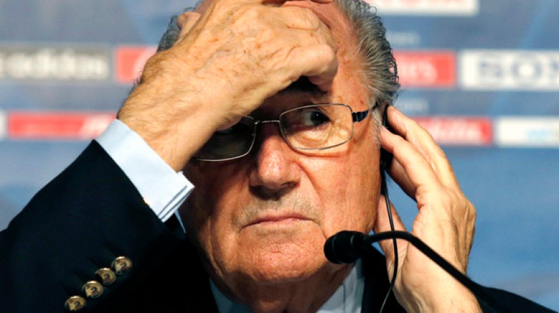 FIFA prezidentam Zepam Blateram atsevišķi korejieši rada galvassāpes
Foto: AP / Scanpix