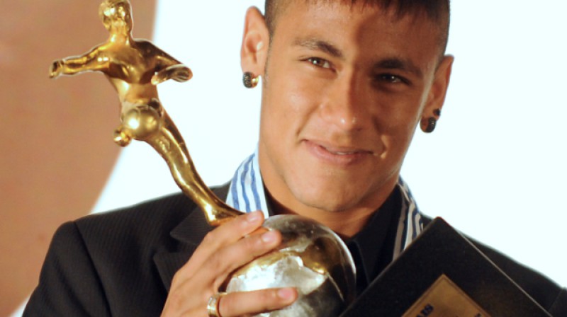 Neimars ar Dienvidamerikas labākā futbolista balvu
Foto: AFP / Scanpix
