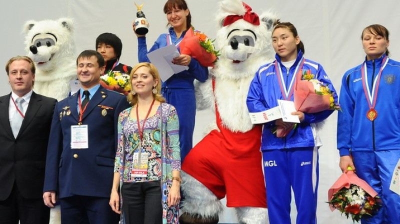 Anastasija Grigorjeva - "Golden Grand Prix" uzvarētāja
Foto: kraysport.ru