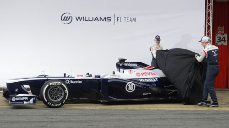 ''Williams'' jaunais F1 modelis
Foto: Scanpix