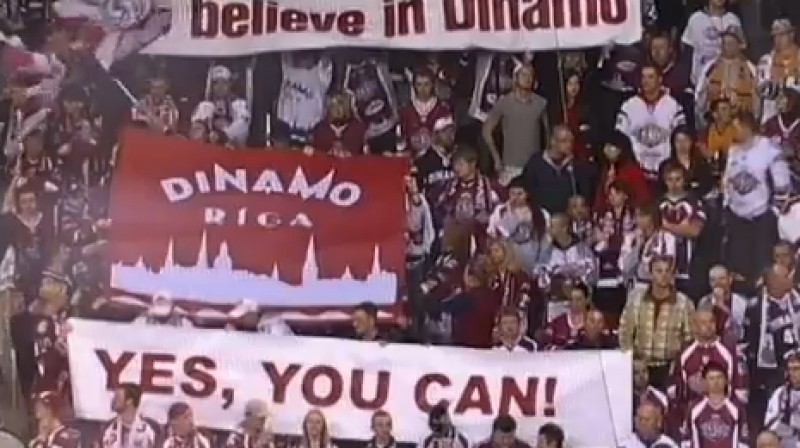 Fani tic "Dinamo", arī mūzika tic!
Foto: no dinamoriga.lv video