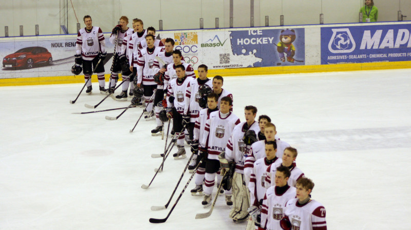 Latvijas U17 hokeja izlase
Foto: Mārtiņš Mālmeisters