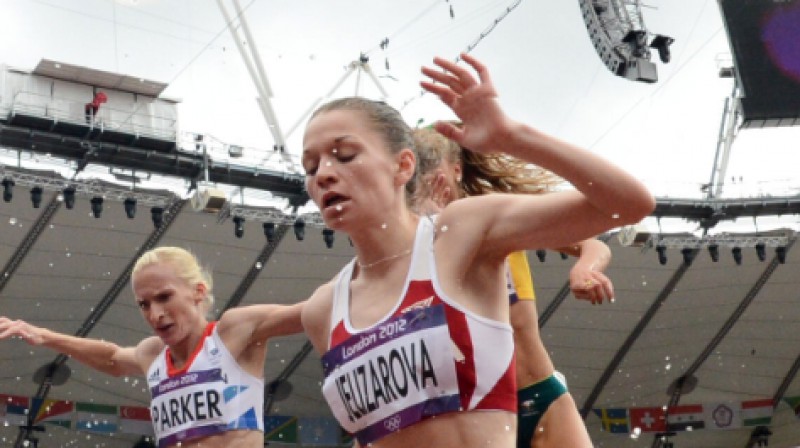 Poļina Jeļizarova olimpiskajās spēlēs
Foto: AFP / Scanpix