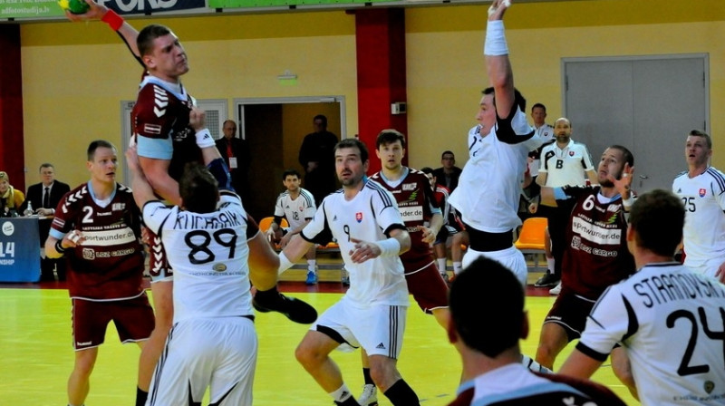 Latvijas vīriešu handbola izlase liek ar sevi rēķināties jebkuram pretiniekam. Jārūpējas jau šodien, lai tā būtu arī rīt. 
Foto: Romualds Vambuts