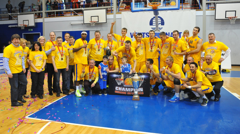 Baltijas Basketbola līgas čempioni - BK "Ventspils"
foto:bkventspils.lv