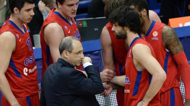 CSKA basketbolisti Etores Mesinas vadībā katru reizi iekļuvuši Eirolīgas "Final Four" (5/5)
Foto: ITAR-TASS/Scanpix
