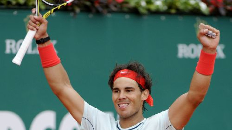 Rafaels Nadals devīto reizi spēlēs Montekarlo finālā
Foto: Reuters/Scanpix