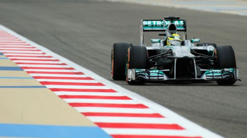 Rosbergs Bahreinas trasē
Foto: AFP/Scanpix
