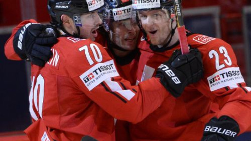 Šveices hokeja pamats - kārtība.

Foto: AFP/Scanpix
