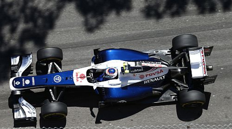 "Williams" formula Monako ielās
Foto: Digitale/Scanpix