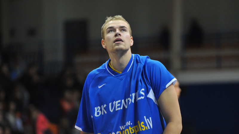 Māris Gulbis rezultatīvākais ventspilnieku rindās 
foto: bkventspils.lv