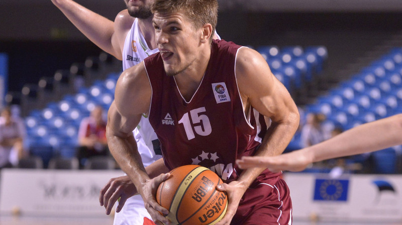 Ojārs Siliņš iemeta 25 punktus, izcīnīja desmit bumbas un atdeva četras rezultatīvas piespēles 
Foto: FIBA Europe