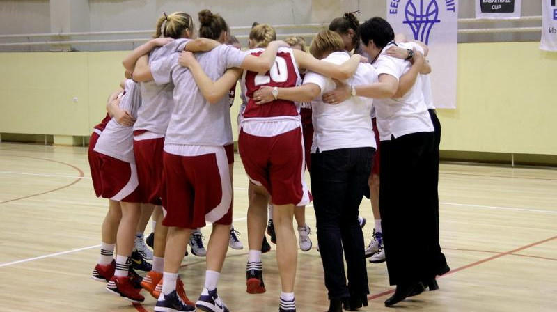 Latvijas U16 sieviešu basketbola izlase
Foto: www.basket.ee
