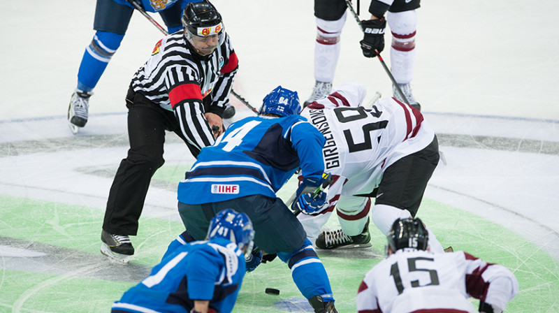 Latvijas valstsvienība pasaules čempionātu sāks pret spēcīgo Somijas izlasi.
Foto: Vladislavs Proškins