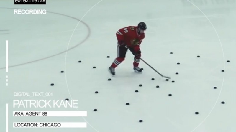 Patriks Keins demonstrē savas iespējas
Foto: no "BauerHockey1927" video