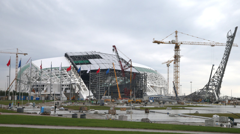 Soču olimpiskais stadions 
Foto: Itar-Tass/Scanpix