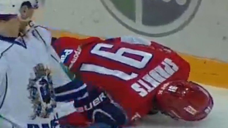 Jānis Sprukts 
Foto: no KHL video