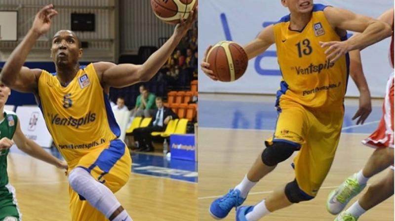 Lorenco Viljamss, Akselis Vairogs un BK Ventspils: cīņa par līderu vietu FIBA Izaicinājuma kausa grupā.
foto:bkventspils.lv