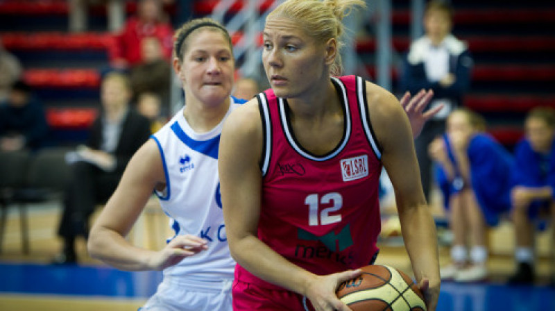 Laura Audere: Nordea Basketbola līgas Novembra spēlētāja.
Foto: Zigismunds Zālmanis