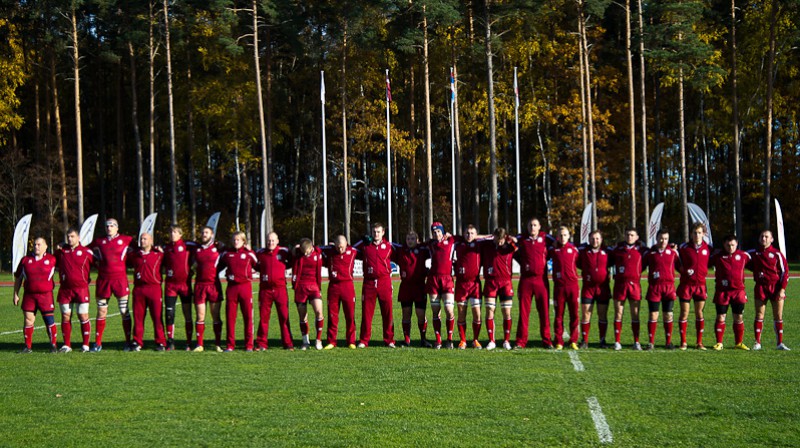 Latvijas regbija izlase
Foto: Zigismunds Zālmanis, Latvijas Regbija federācija