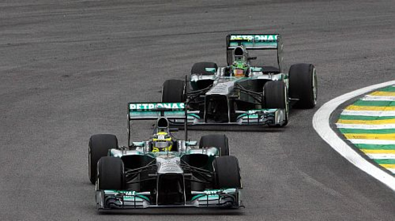 Niko Rosbergs un Luiss Hamiltons
Foto: Digitale/Scanpix