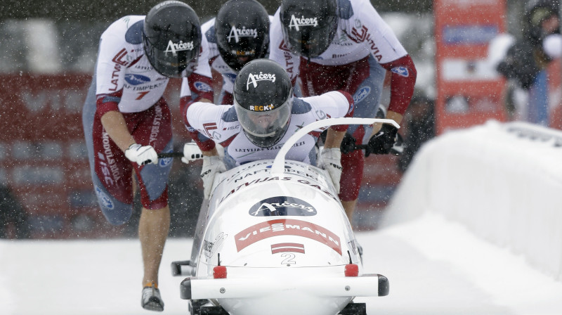 Melbārža četrinieks Pārksitijas posmā
Foto: AP / Scanpix