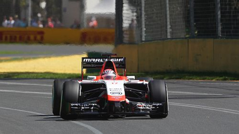 "Marussia" komandas F1 auto
Foto: Digitale/Scanpix