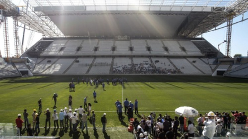 Sanpaulu stadions
Foto: AFP/Scanpix