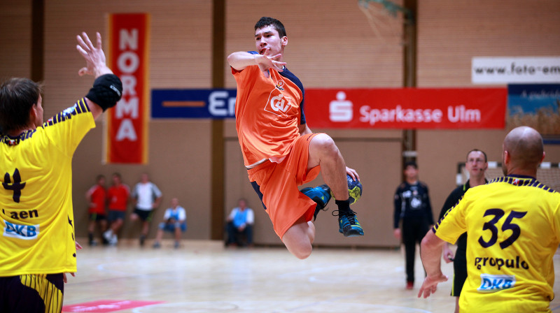 Izcilu spēli pret pagājušā gada EHF Čempionu līgas uzvarētāju aizvadīja Alekss Duišebajevs.